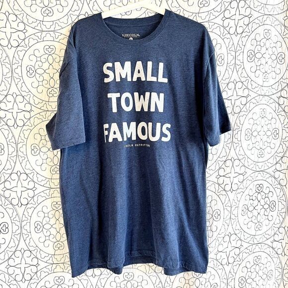 Lincoln Outfitters‎ Small Town Famous TShirt  XL - Picture 1 of 7